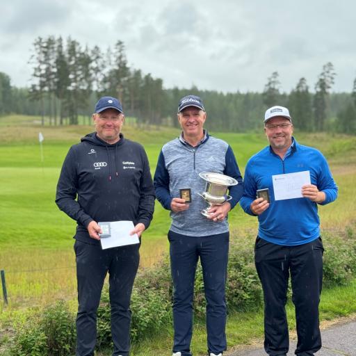 Mika Piltz, Mikko Rantanen ja Roope Kalajo, FST M50 SM-lyöntipeli 2025 Vierumäki, Cooke